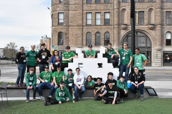 Team photo at Detroit Park